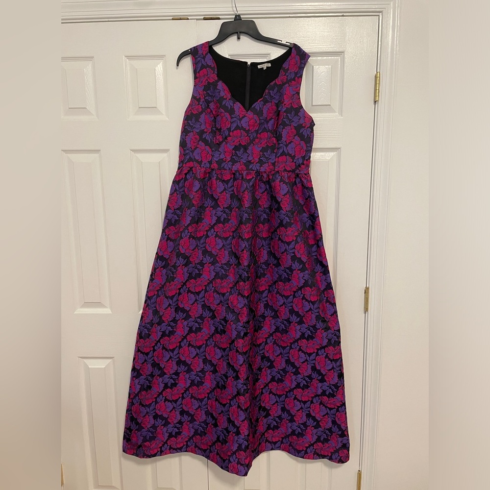 ModCloth Formal Brocade Dress WITH POCKETS